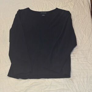 Black Long Sleeve Top
